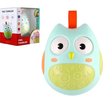 Hračka pro nejmenší Teddies Roly Poly sova