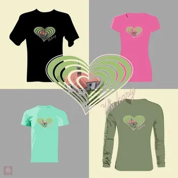 tričko VŠEKARY · Srdce · O·POHÁDKOVÉ - 1 ks| Dětské 146 cm (10 let)