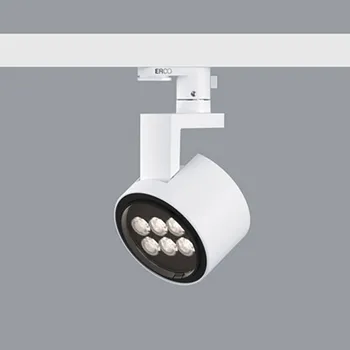Lampička ERCO Parscan 230V bodové 12W spot 930 bílá - hlava reflektoru - Ø 11,4 cm, výška 7,5 cm bílá (RAL 9002) LED celkem 12 W - Doprava zdarma