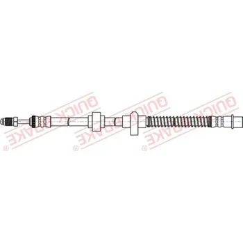 Brzdová hadice Brzdová hadice QUICK BRAKE 32.847