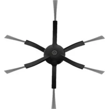 Úklid Sunny Víceramenný Boční Kartáč pro Xiaomi Roborock S5, S6 Xiaowa Černý - 1ks