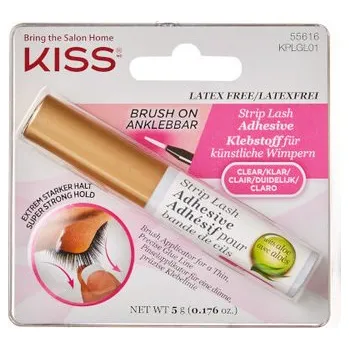 Kiss My Face Strip Lash Adhesive Clear - Lepidlo na řasy transparentní 5 g