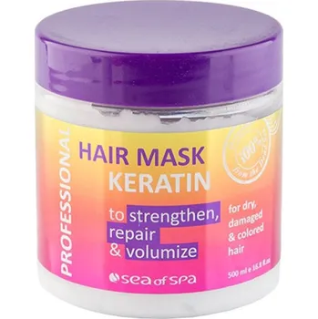 Karnevalová maska Profesionální maska s keratinem