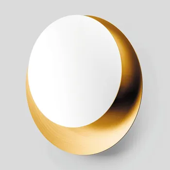 Lampička Nástěnné svítidlo BEGA Studio Line 27W mosazné stínítko bílé matná bílá, matná mosaz LED 26,8 W celkem - Doprava zdarma