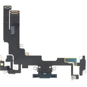 Nabíjecí port a flex kabel pro iPhone 14 OEM - Černý