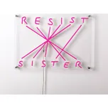 SELETTI LED dekor nástěnné světlo Resist-Sister, fuchsie - kabel 300 cm červená, čirá LED celkem 60 W - Doprava zdarma
