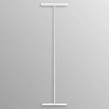 Lampička Linea Light Dublight LED - moderní stojací lampa bílá, satinovaná LED celkem 29 W - Doprava zdarma