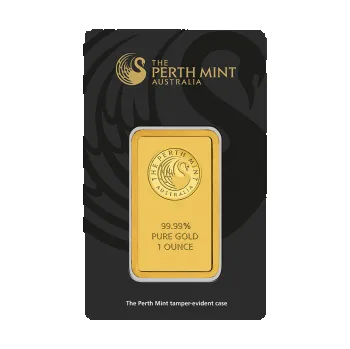 31,1 gramů zlatý slitek Perth Mint - klokan