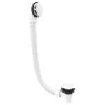 Vanová souprava bez napouštění, click-clack, délka 1200mm, zátka 72mm, bílá