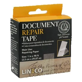 Lepicí páska Archivační pásky pro opravu dokumentů 25mm x 30m (Archivační pásky pro opravu dokumentů 25mm x 30m)