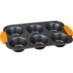 BERLINGERHAUS Forma na muffiny 6 ks silikonové rukojeti Granit Diamond Line BH-1137
