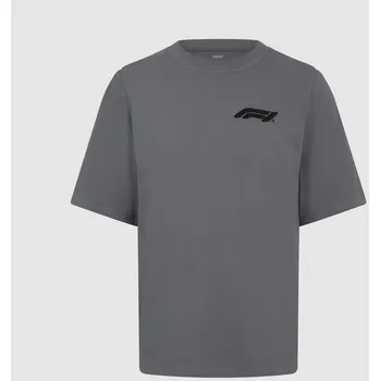 Pánské tričko F1 triko BOUCLE Relaxed Fit melange grey - 2XL