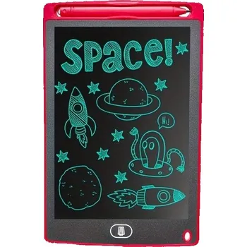 Stolní počítač DeTech Dětská kreslící podložka K8, 8.5" - červená Dětská kreslící podložka Kids LCD K8 o velikosti 8,5 palců