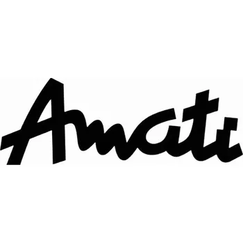 Blána LOGO AMATI samolepící,černé 56130