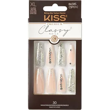 Kiss My Face Classy Nails Premium Sophisticated ( 30 ks ) - Nalepovací nehty