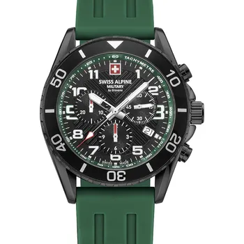 Hodinky Swiss Alpine Military 7029.9874 Raptor Chronograph Mens Watch 42mm
