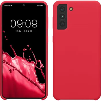 Pouzdro na mobilní telefon Pouzdro GEL pro Samsung Galaxy S21+ červený