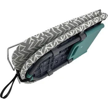 Žehlicí prkno MAXXX Skládací žehlicí prkno na stůl 81 x 31 cm šedé/bílé