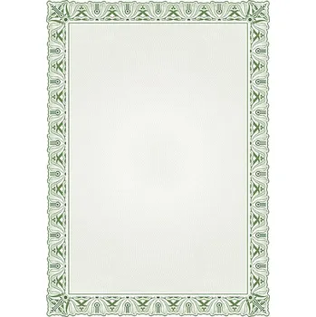 Barevný papír Galeria Papieru Ozdobný papír diplomy Cypřiš 170g, 25ks GP04DI47