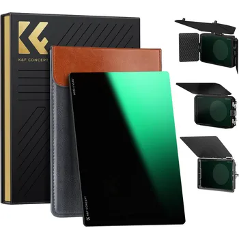 K&F ND64 (6 Stops) Square ND Filter, 4"x5.65" Neutral Density Filter Compatible with Tilta Compatibl