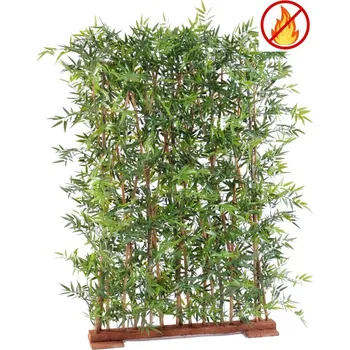 umělá květina Luxusní BAMBUS JAPANESE HUSTÝ ŽIVÝ PLAST PLOT nehořlavý 45x110cm, 150cm