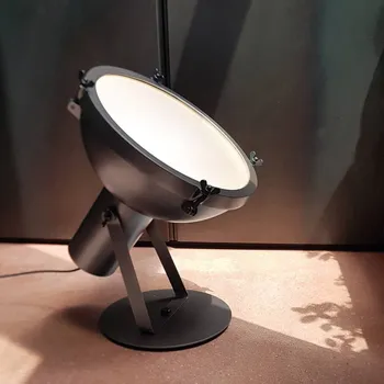 Lampička Stolní lampa Nemo Projecteur 365, moka hnědá - Ø základny 28 cm; délka kabelu 290 cm moka hnědá matná 1 x 150 W - Doprava zdarma