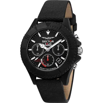 Hodinky Sector R3271739002 Save the Ocean Chronograph Mens Watch 44mm