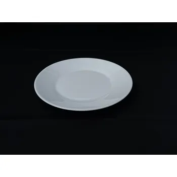 Talíř 50 ks Talíř bílý kulatý 24,5 cm + transportní box