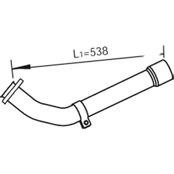 Výfuková trubka Výfuková trubka DINEX DIN47261
