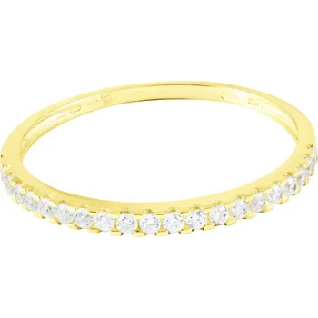 Prsten Cutie Jewellery Z6484-1670 Elegantní zlatý prsten se zirkony ve stylu Pave (Pa-vay) Z6484-1670 vel. 63 – zlatý šperk ryzosti 585/1000 v Dárkovém balení s Certifikátem GLRYB-63-01322