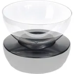 EXCELLENT HOUSEWARE Váha kuchyňská s mísou digitální 5 kg / 1,3 l šedá KO-103100000seda