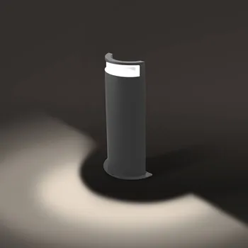 Venkovní osvětlení EVN Halbo LED osvětlení cesty jako polosloup antracit LED celkem 10 W - Doprava zdarma