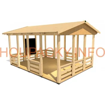 Zahradní domek Učebna s podlahou HEROLD A3344 14,1 m2