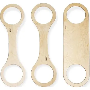 ostatní stavebnice BaaVi Dřevěné mostky Balance Play set 2+1