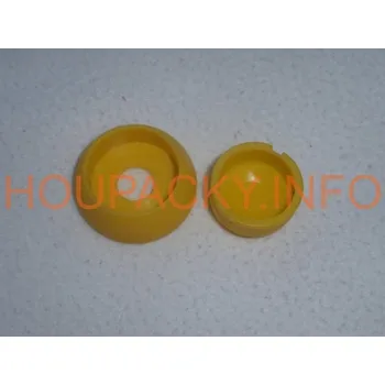 Dětský domeček Krytky šroubů žluté 1 kus 10/12 mm