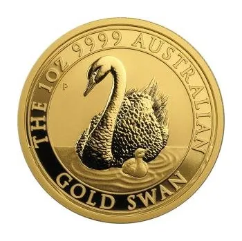 1 unce zlatá mince Austrálie Schwan 2018