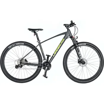 Horské kolo Horské kolo Leader Fox Evolution 29 černá matná relfexní žlutá