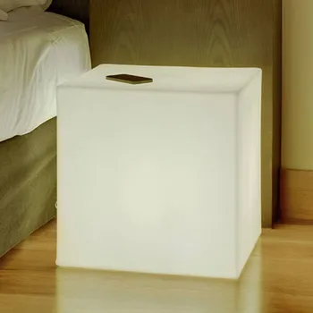 Venkovní osvětlení Newgarden Cuby dekorativní světelná kostka výška 43 cm - Délka kabelu 2 m bílá 1 x 3 W LED - Doprava zdarma