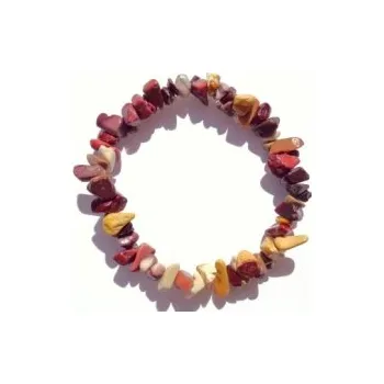 Mokait náramek z tromlovaných kamenů