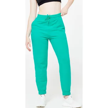 DOMYOS Dámské fitness tepláky XS ZELENÁ