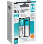 Colorway nabíjecí baterie AA 2200mAh/ USB-C/ 1.5V/ 6ks v balení