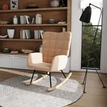 Relaxační houpací křeslo 71 x 92 x 101 cm | hnědé