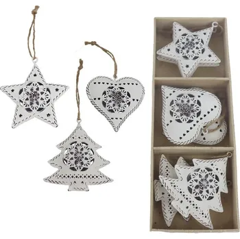 Vánoční dekorace Dekorace k zavěšení, 6 ks K3722