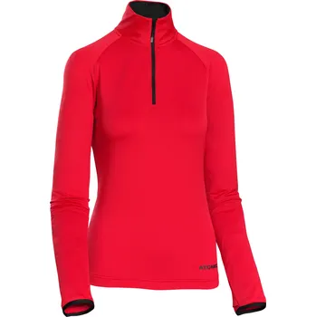 Dámská mikina Dámská mikina Atomic Snowcloud Fleece Zip-Neck True Red AP5110030