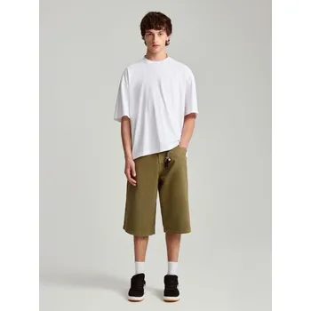 Pánské kalhoty Džínové kraťasy - L - House - hnědý - 428CC-88X