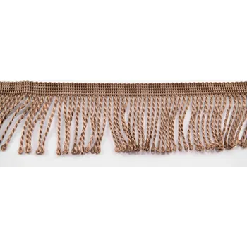 Třásně - světle hnědá - šíře 6 cm