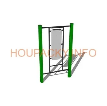 Dětský domeček Street workoutový prvek WP003GD - zelený