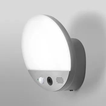 Lampička LEDVANCE SMART+ WiFi Outdoor Round Camera DG tmavě šedá, bílá LED celkem 15 W - Doprava zdarma