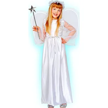 Karnevalový kostým Dívčí kostým anděl s křídly - Pro věk 5-7 let