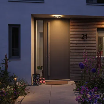 Lampička Senzorové nástěnné svítidlo Paulmann Lamina CCT round black černá LED 14 W celkem - Doprava zdarma